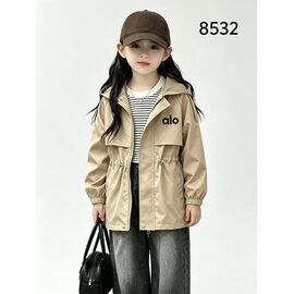 Фотография Куртка детская демисезонная на девочку 8532 beige р.6-10 "Flong" недорого оптом от прямого поставщика