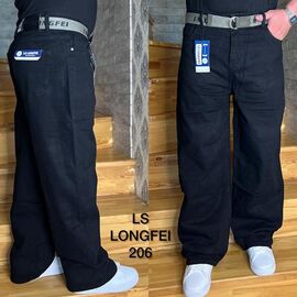 Джинси чоловічі 206X black р.28-36 "LILY" недорого оптом від прямого постачальника