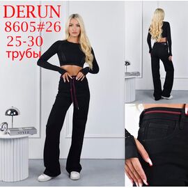 Джинси жіночі 8605 black р.25-30 "LILY" недорого оптом від прямого постачальника
