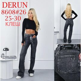 Джинси жіночі 8608 d.grey р.25-30 "LILY" недорого оптом від прямого постачальника