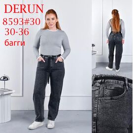 Джинси жіночі 8593 d.grey р.30-36 "LILY" недорого оптом від прямого постачальника
