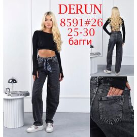 Джинси жіночі 8591 d.grey р.25-30 "LILY" недорого оптом від прямого постачальника