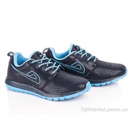 Фотография Кроссовки женские модные Весна/осень B3310-2 navy-sky-blue (8 пар р.36-41) "Veer-Demax 2" недорого оптом от прямого поставщика