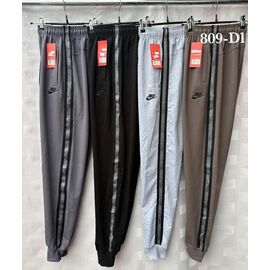 Штани спортивні чоловічі S4426 black р.46-56 "Shon" недорого оптом від прямого постачальника