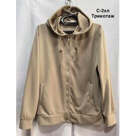 Кофта спортивна жіноча 2092 d.beige р.44-52 "WELL" недорого оптом від прямого постачальника