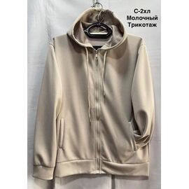 Кофта спортивна жіноча 2092 l.beige р.44-52 "WELL" недорого оптом від прямого постачальника