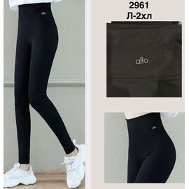 Лосини жіночі 2961 black р.L-2XL "WELL" недорого оптом від прямого постачальника