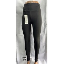 Лосини жіночі 2962 black р.L-2XL "WELL" недорого оптом від прямого постачальника