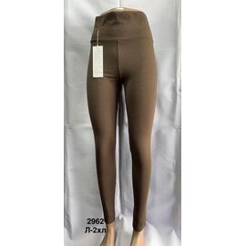 Лосини жіночі 2962 brown р.L-2XL "WELL" недорого оптом від прямого постачальника