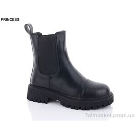 Черевики жіночі стильні Зима Q010 (6 пар р.36-40) "Princess" недорого оптом від прямого постачальника