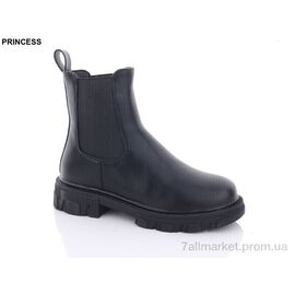 Черевики жіночі стильні Зима Q096 (6 пар р.36-40) "Princess" недорого оптом від прямого постачальника