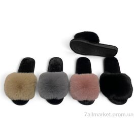Тапки жіночі для будинку Весна/осінь WP88C mix (12 пар р.36-41) "Rai shoes" недорого оптом від прямого постачальника