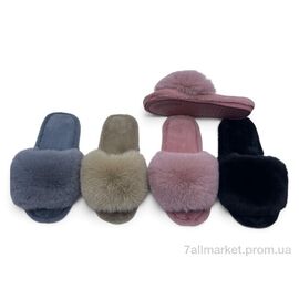 Тапки жіночі для будинку Весна/осінь WP88D mix (12 пар р.36-41) "Rai shoes" недорого оптом від прямого постачальника