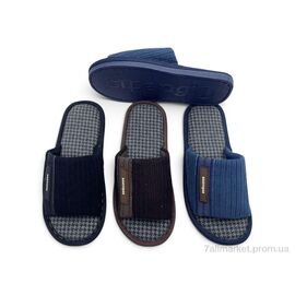 Тапки чоловічі домашні Весна/осінь WP5067 mix (12 пар р.40-45) "Rai shoes" недорого оптом від прямого постачальника