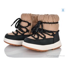 Фотография Дутики детские утепленные зима ABD0146P-1 beige (6 пар р.23-28) "Clibee-ShoSho" недорого оптом от прямого поставщика