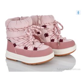 Фотография Дутики детские утепленные зима ABD0146P-1 pink (6 пар р.23-28) "Clibee-ShoSho" недорого оптом от прямого поставщика