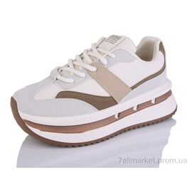 Фотография Кроссовки женские модные Весна/осень YB050-4 (8 пар р.36-41) "Ok Shoes" недорого оптом от прямого поставщика