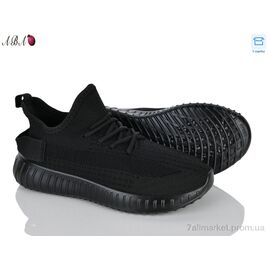 Кросівки жіночі модні Літо KB015-1 black (8 пар р.36-41) "Aba" недорого оптом від прямого постачальника
