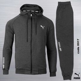 Фотография Костюм спортивный мужской 8917-1 d.grey р.S-2XL "REMAIN" недорого оптом от прямого поставщика