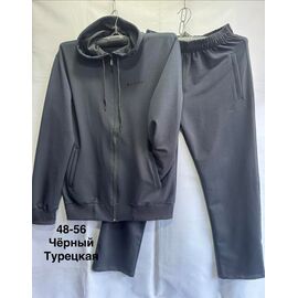 Фотография Костюм спортивный мужской MH1145 black р.48-56 "WELL" недорого оптом от прямого поставщика
