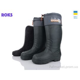 Чоботи з піни чоловічі Зима Dago M0601 зелені (4 пар р.42-45) "Roks" недорого оптом від прямого постачальника