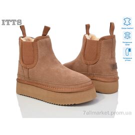 Уггі жіночі утеплені Зима 5880-20 (6 пар р.37-41) "ITTS" недорого оптом від прямого постачальника