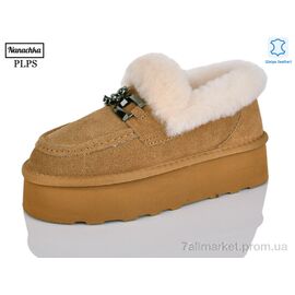 Уггі жіночі утеплені Зима 5808 camel (6 пар р.36-41) "PLPS-Nanachka" недорого оптом від прямого постачальника