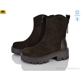 Черевики жіночі стильні Зима K1637-88 (6 пар р.36-40) "Mei De Li" недорого оптом від прямого постачальника