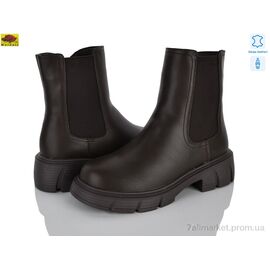 Черевики жіночі стильні Зима K1607-22 (6 пар р.36-40) "Mei De Li" недорого оптом від прямого постачальника