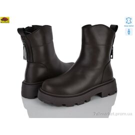 Черевики жіночі стильні Зима K1629-22 (6 пар р.36-40) "Mei De Li" недорого оптом від прямого постачальника