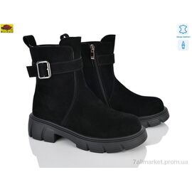 Черевики жіночі стильні Зима K1609-3 (6 пар р.36-40) "Mei De Li" недорого оптом від прямого постачальника