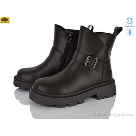 Черевики жіночі стильні Зима K1623-22 (6 пар р.36-40) "Mei De Li" недорого оптом від прямого постачальника