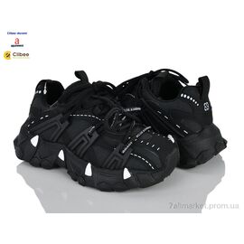 Кросівки дитячі модні Весна/осінь ABC5237-1 black (7 пар р.31-37) "Clibee-Doremi" недорого оптом від прямого постачальника