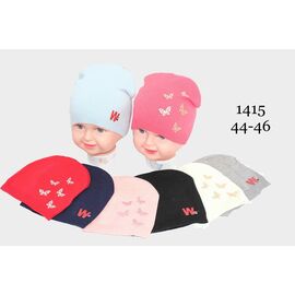 Фотография Шапка детская унисекс 1415 mix р.44-46 "Red Hat" недорого оптом от прямого поставщика