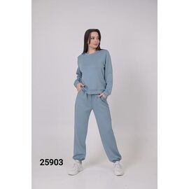 Фотография Костюм спортивный женский тёплый 25903 l.blue р.42-48 "LOOK" недорого оптом от прямого поставщика