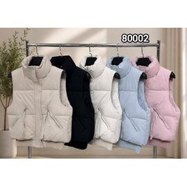 Жилетка жіноча 80002 pink р.42-50 "LOOK" недорого оптом від прямого постачальника