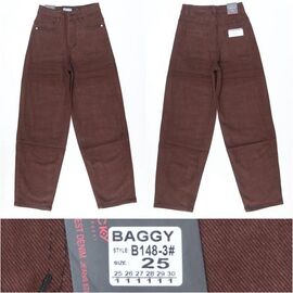 Джинси жіночі 148 brown р.25-30 "Relucky" недорого оптом від прямого постачальника