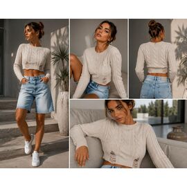 Топ жіночий 098 beige р.42-46 "BONJOUR" недорого оптом від прямого постачальника