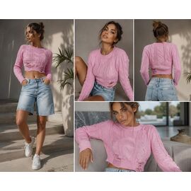 Топ жіночий 098 pink р.42-46 "BONJOUR" недорого оптом від прямого постачальника