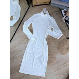 Сукня жіноча 1569 white р.42-48 "BONJOUR" недорого оптом від прямого постачальника