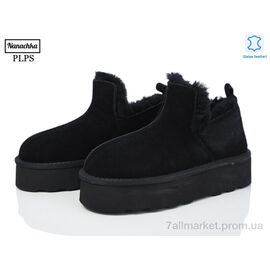 Уггі жіночі утеплені Зима 5804 black (6 пар р.36-41) "PLPS-Nanachka" недорого оптом від прямого постачальника
