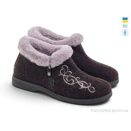 Фотография Бурки женские зима 2203 коричневий (8 пар р.37-41) "Rai shoes" недорого оптом от прямого поставщика