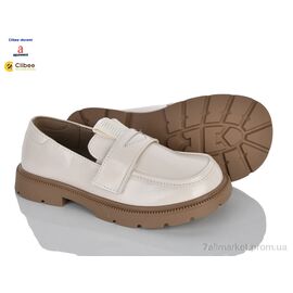 Фотография Туфли детские удобные Весна/осень G537-1 beige (8 пар р.32-37) "Clibee-Doremi" недорого оптом от прямого поставщика