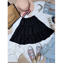 Фотография Юбка женская 2456 black р.42-46 "BONJOUR" недорого оптом от прямого поставщика