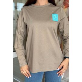 Фотография Свитер женский 25036 beige р.42-44 "BONJOUR" недорого оптом от прямого поставщика