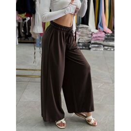 Фотография Штаны спортивные женские 4293 brown р.42-48 "BONJOUR" недорого оптом от прямого поставщика