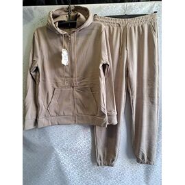 Фотография Костюм спортивный женский тёплый 2093 beige р.S-2XL "ZERO" недорого оптом от прямого поставщика