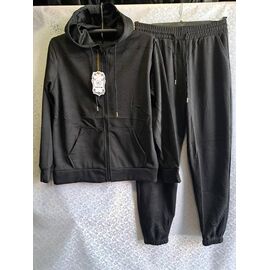 Фотография Костюм спортивный женский тёплый 2093 black р.S-2XL "ZERO" недорого оптом от прямого поставщика
