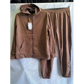 Фотография Костюм спортивный женский тёплый 2093 brown р.S-2XL "ZERO" недорого оптом от прямого поставщика
