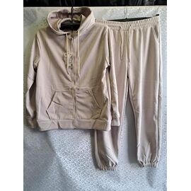 Фотография Костюм спортивный женский тёплый 2093 l.beige р.S-2XL "ZERO" недорого оптом от прямого поставщика